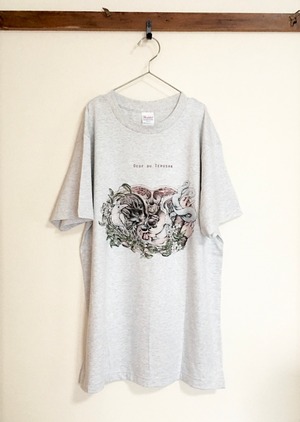 〝jasmine〟 T-shirt・ライトグレー