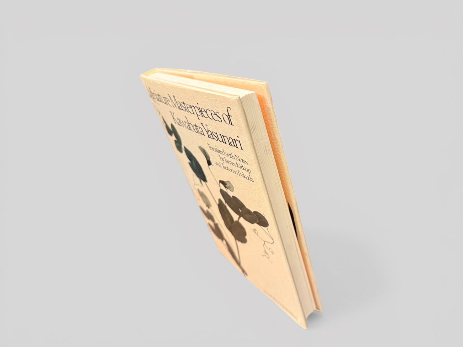 SJ921】【FIRST EDITION】Miniature Masterpieces of Kawabata
