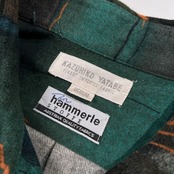 希少 レア KAZUHIKO YATABE カズヒコヤタベ 総柄 デザイン 長袖シャツ サイズ M /ビンテージ/ティノラス