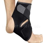 予約 足首サポーター 左右兼用 2枚セット 足首 固定 保護 サポート 捻挫 予防 痛み軽減 マジックテープ 簡単装着 薄型 通気性 男女兼用 スポーツ用 トレーニング リハビリケア ケガ予防 足関節サポーター 足首用バンド サポーター 黒 ブラック シンプル cw-a-6620