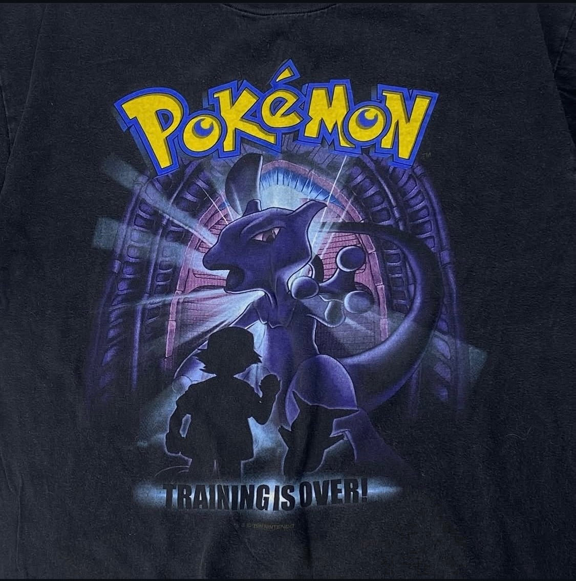90's】 ミュウツーの逆襲 ポケモン アニメTシャツ ムービーTシャツ
