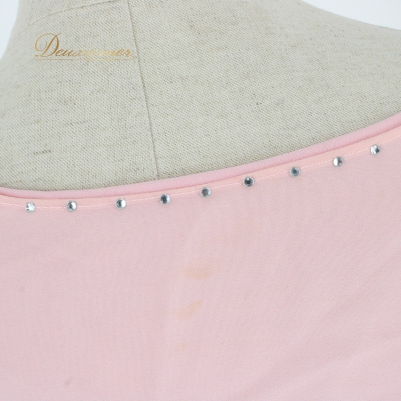 社交ダンス 衣装 スタンダード トップス レッスンウェア レディース Create-Sun クリエイトサン ピンク系 ラインストーン 無地 練習着 春色 伸縮性 練習用 女性用 トップス おしゃれ ダンスウェア コスチューム ストレッチ ルームウェア ラウンドネック ベーシック 体型カバー 袖あり デザイン性 パーティー用 発表会用