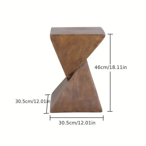 サイドテーブル テーブル 軽量コンクリート 四角 テーブル 机 スツール 椅子砂時計型 何学 おしゃれ 北欧