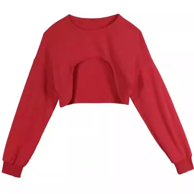 Cut out short tops 1452