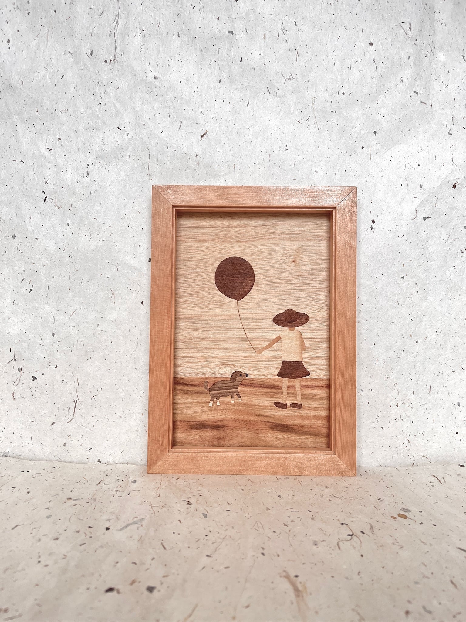 生き物の世界 | 木象嵌絵画 小森谷徹