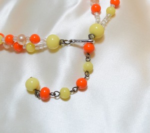 VINTAGE beads necklace