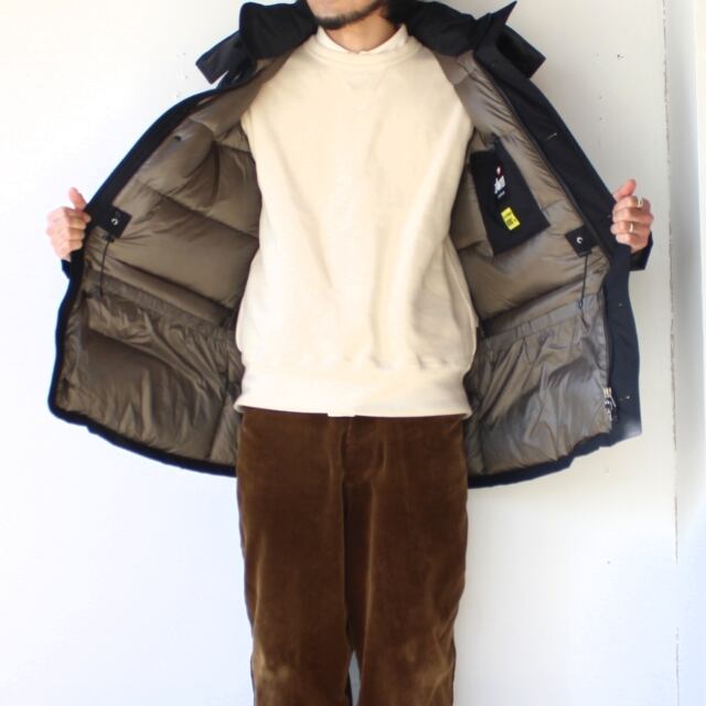 ZANTER JAPAN ダウンパーカ DOWN PARKA WP-H ブラック | C.COUNTLY