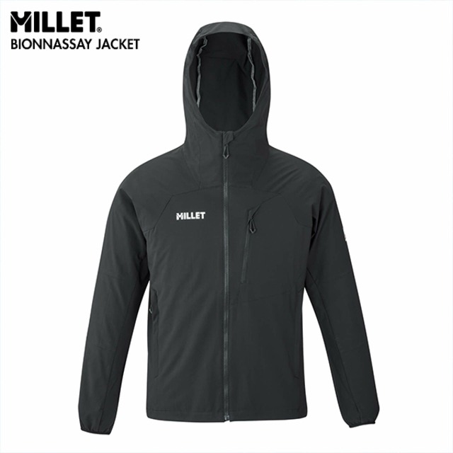 ［2025春の新作］MILLET ミレー MIV03175 ビオナセ ジャケット 軽量ソフトシェルジャケット