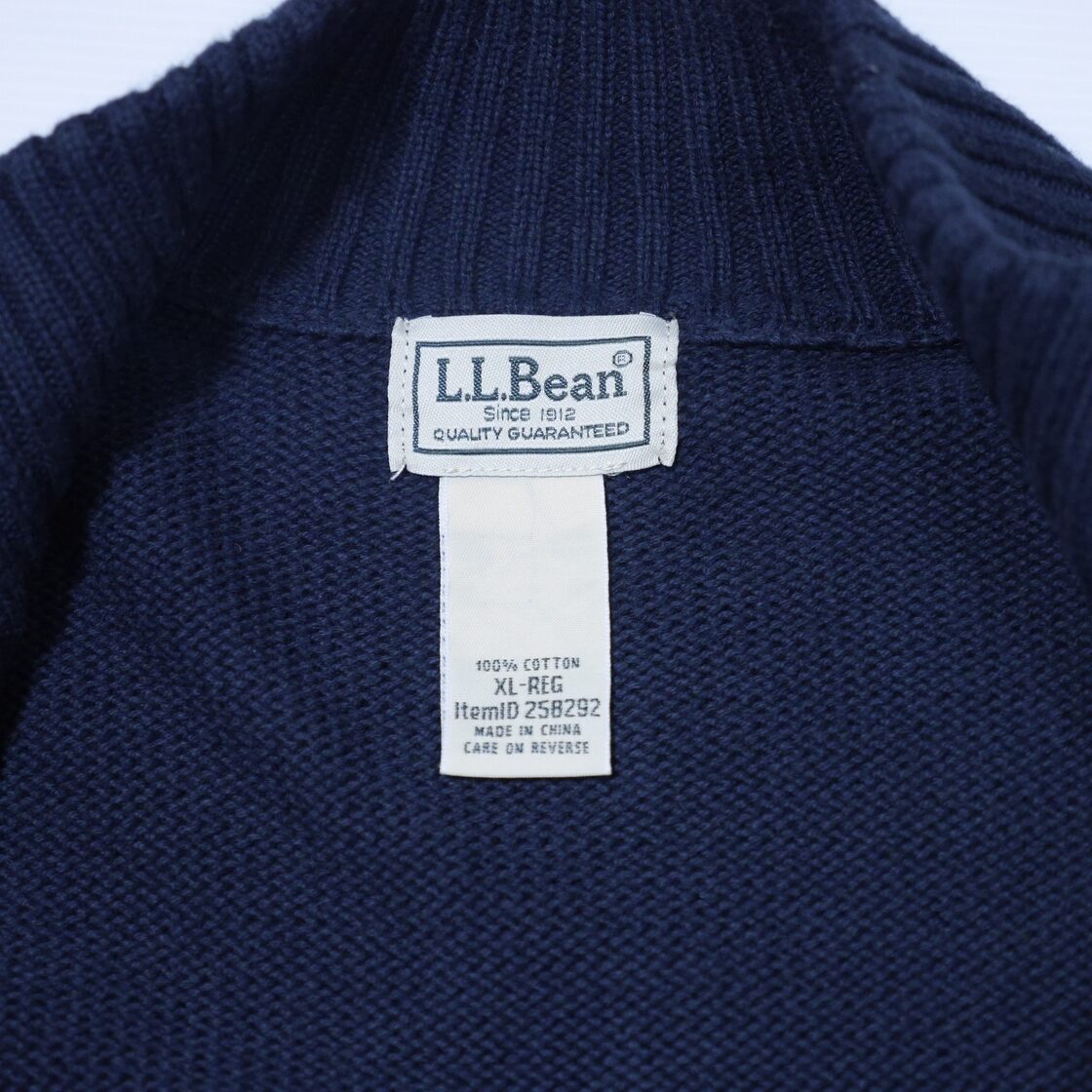 L.L.Bean エルエルビーン フルジップアップ 肉厚 ヘビーウェイト 