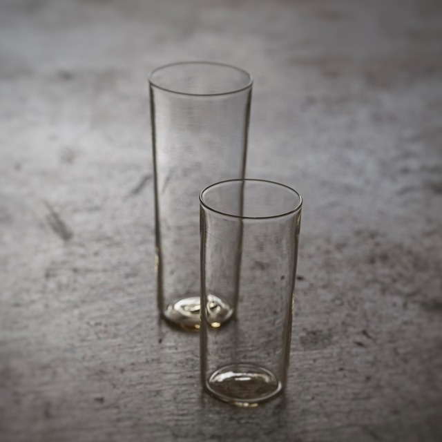 Clear slim cup long