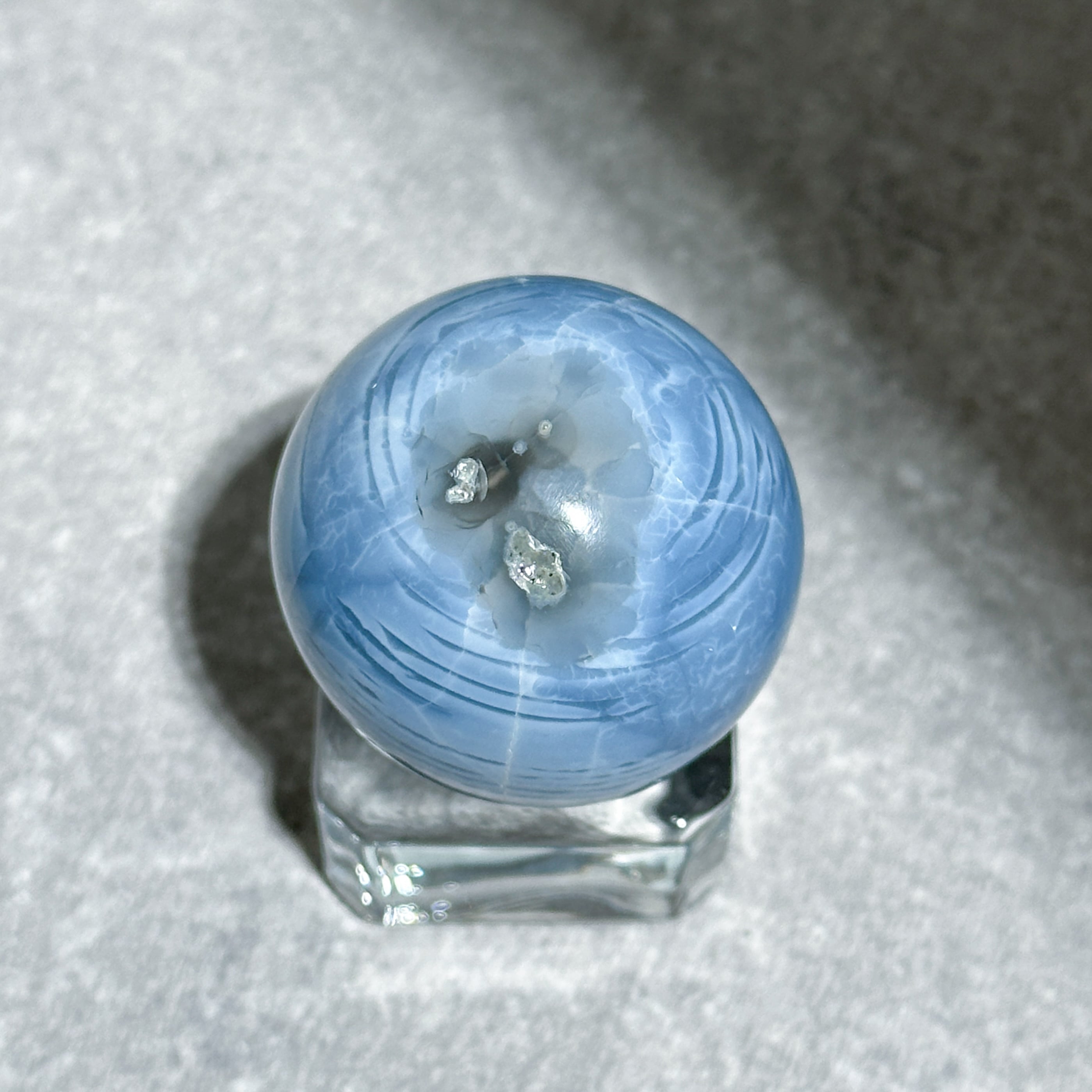 ブルーオパール スフィア12◇ Blue Opal ◇ 天然石・鉱物