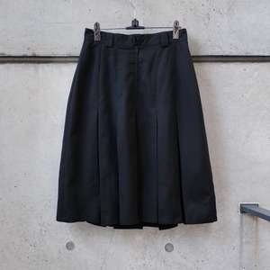 Tucked Pleated Maxi Skirt