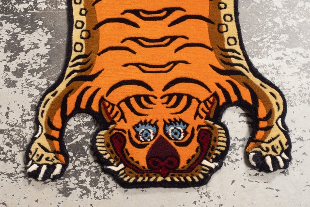 Tibetan Tiger Rug 《XSサイズ・ウール028》チベタンタイガーラグ