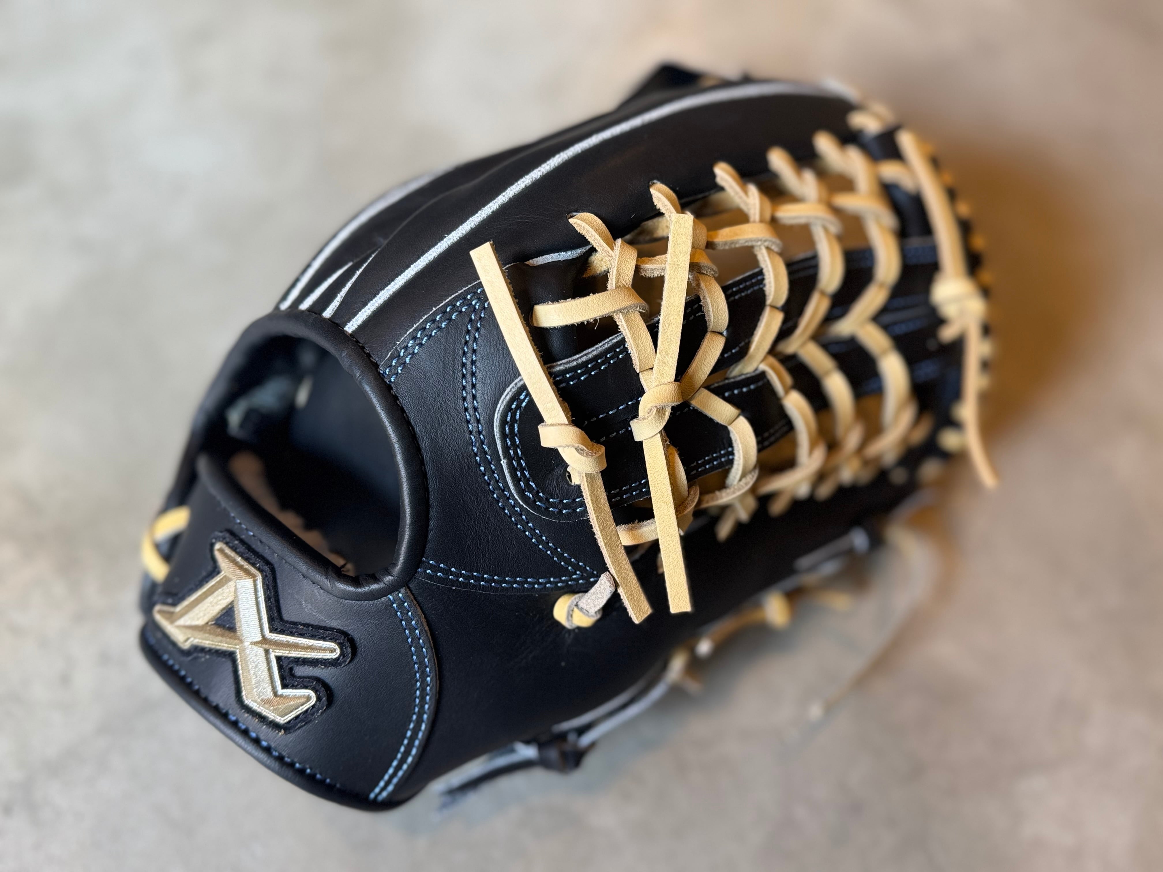 ATOMS 軟式グラブ　外野用　702型 ATOMS】軟式用グローブ 外野手用 702型 ブラック | 野球専門店87スポーツ