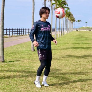 【Jr.】WAVE LONG-PRA／ウェーブ ロングプラシャツ(ブラック)