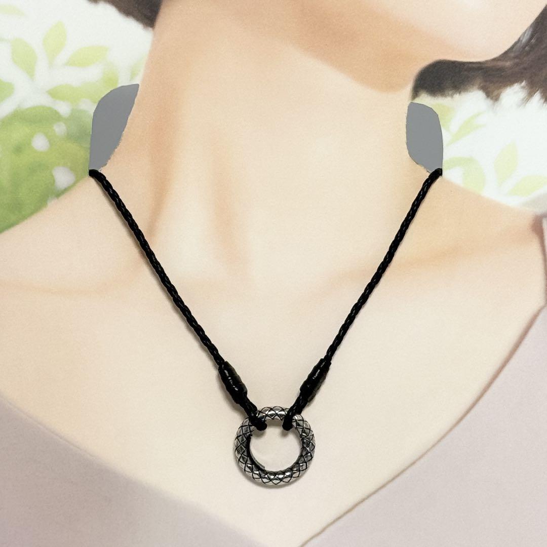 人気】ボッテガヴェネタ メンズ イントレチャート ペンダント