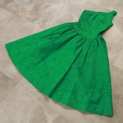 フラダンス 衣装 Hula Hawaii セキノレーシングスポーツ ワンピース ドレス グリーン系 ハイビスカス柄 モンステラ柄 花柄 植物柄 ワンショルダー ハワイアンプリント ハワイアン アロハ フラ ダンス レッスン 練習 ハワイアンダンス 緑 日本製 フレアスカート 華やか 鮮やか かわいい おしゃれ
