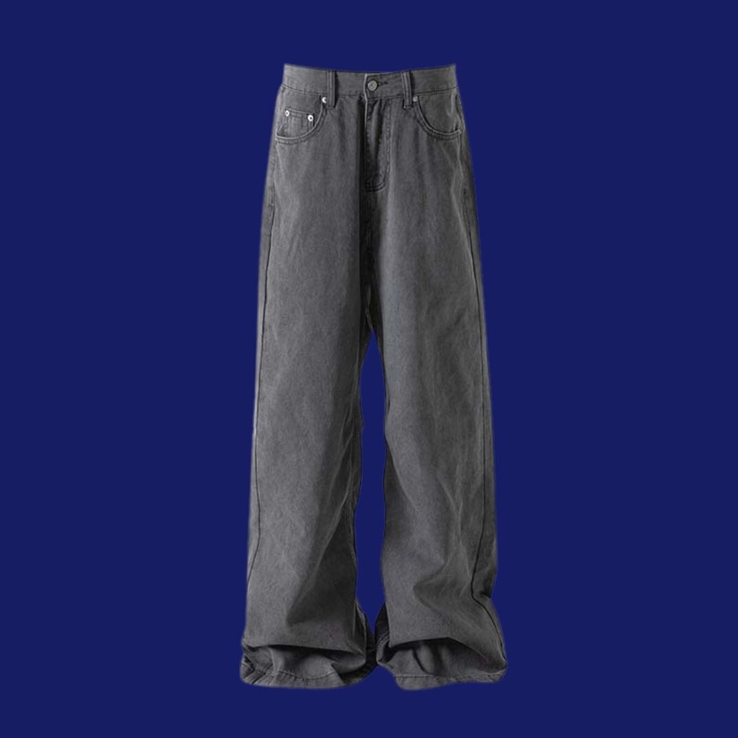 ストレートレッグユーズドグレーデニム O-13 | OLION