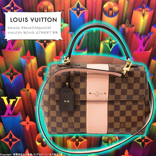 ルイ・ヴィトン:ボンド・ストリート BB/ダミエ/マグノリア/N41071/LouisVuitton/damierebene/bondstreetbb/Magnolia