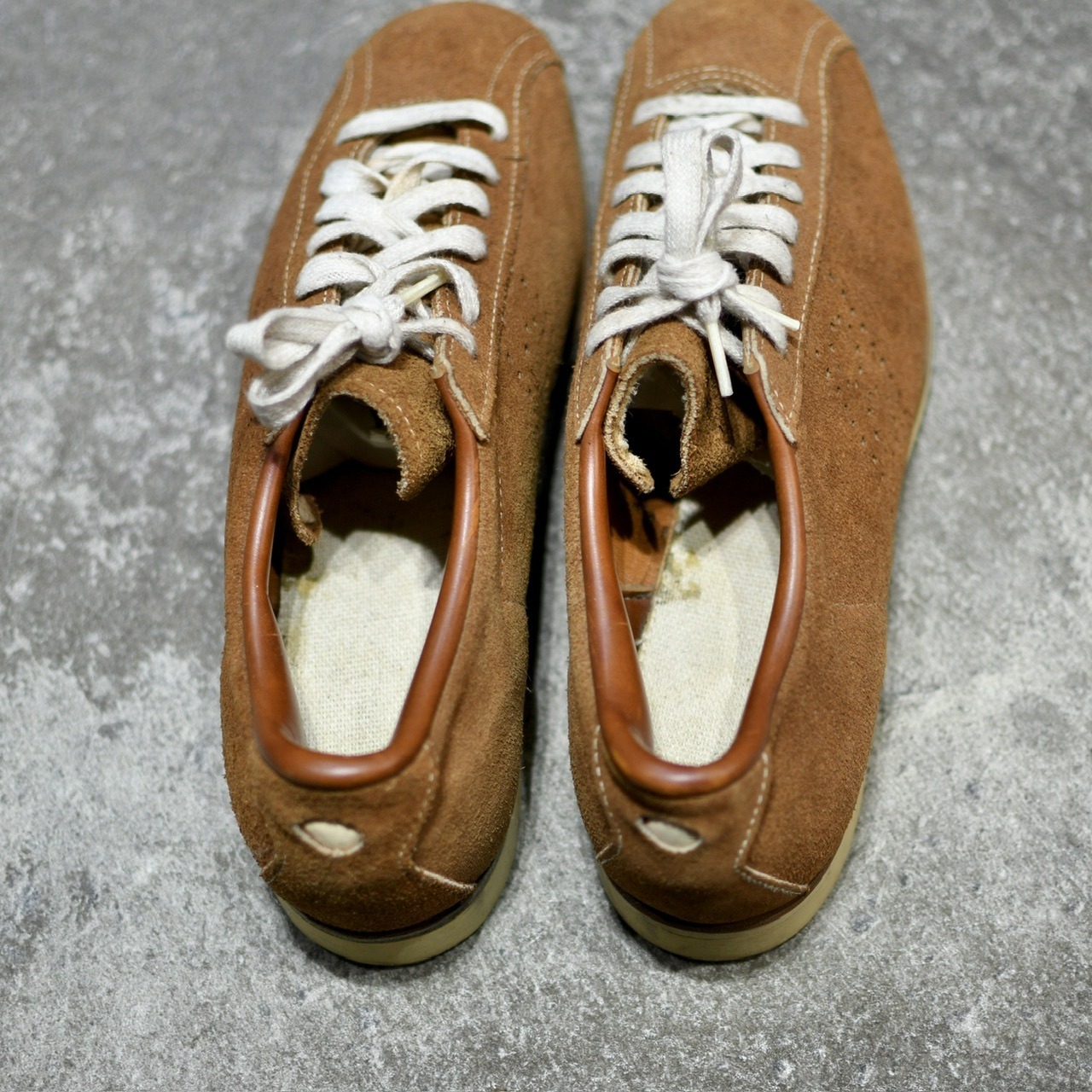 ~60's suede bowling shoes