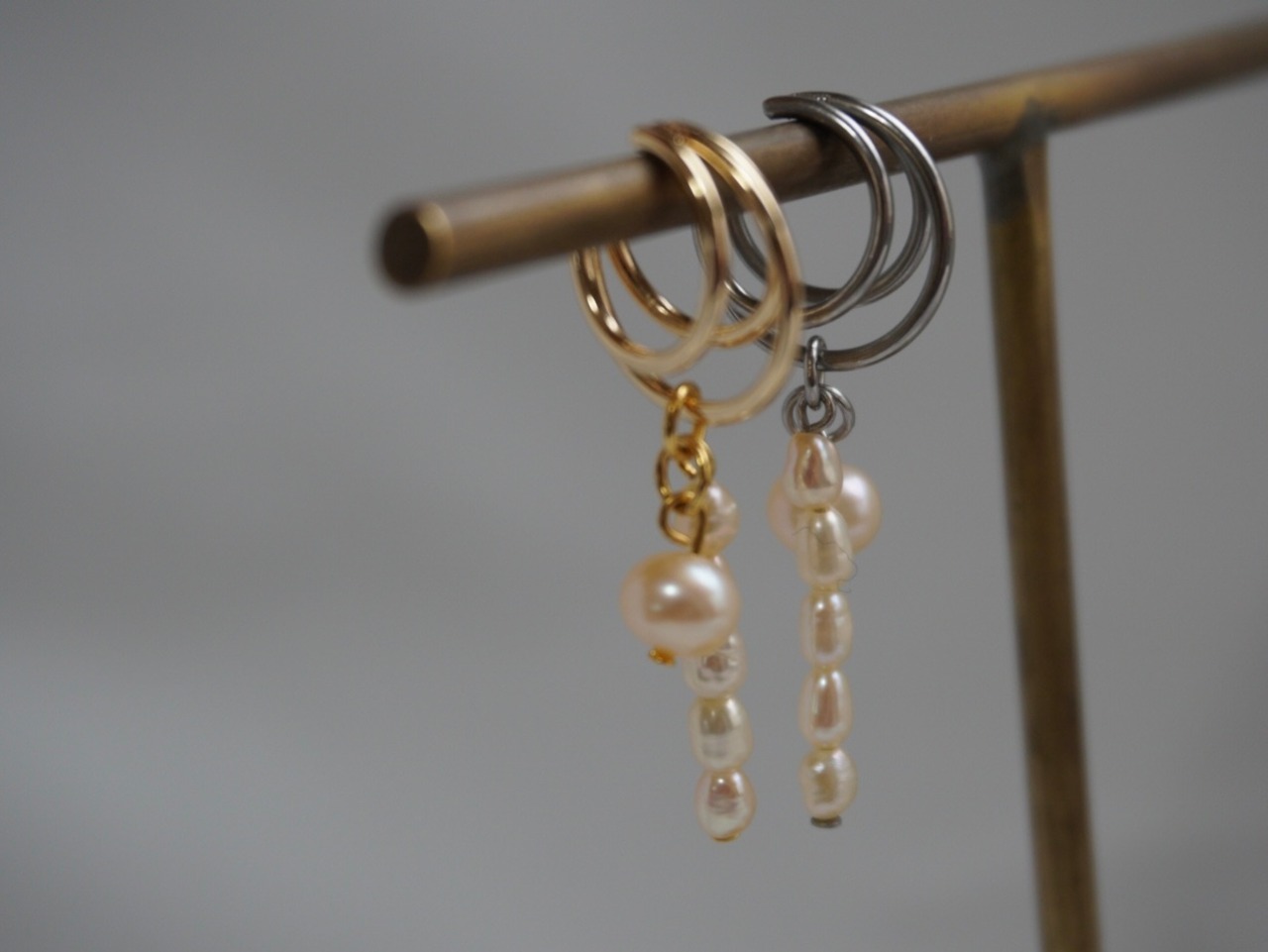 【 PURE 】swing pearl ear cuff no.1