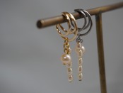 【 PURE 】swing pearl ear cuff no.1