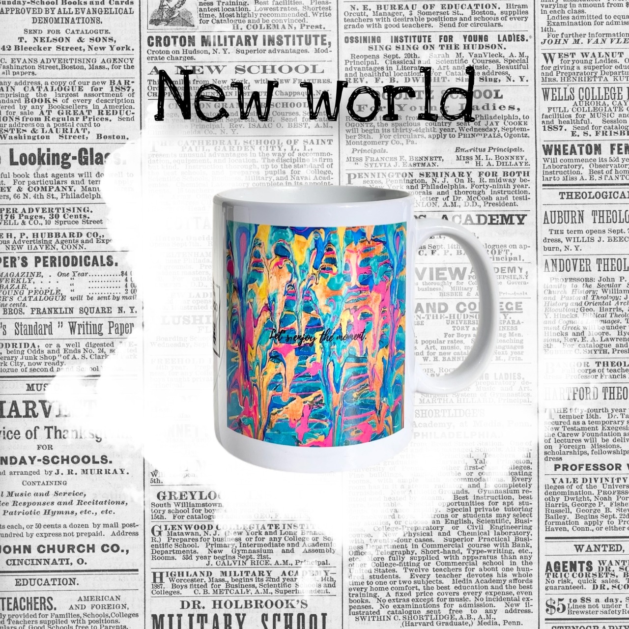 アートマグカップ（New world）