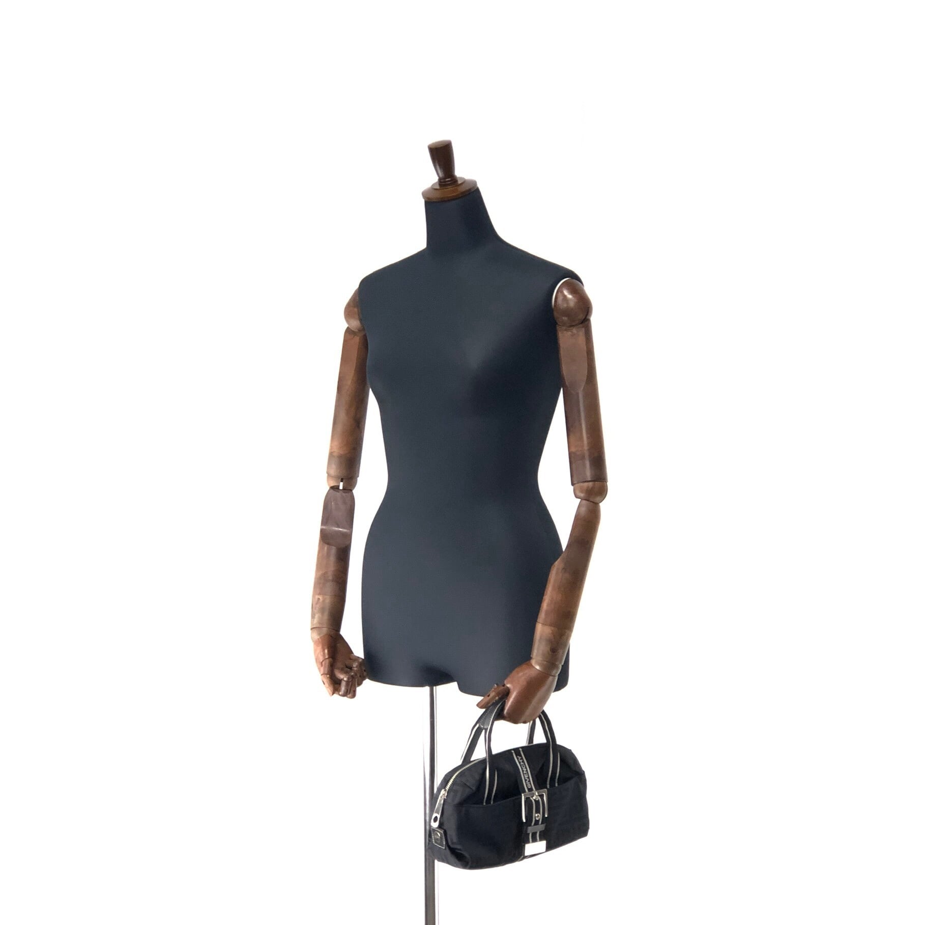 GIVENCHY ジバンシィ ロゴ ナイロン ミニボストン ミニバッグ