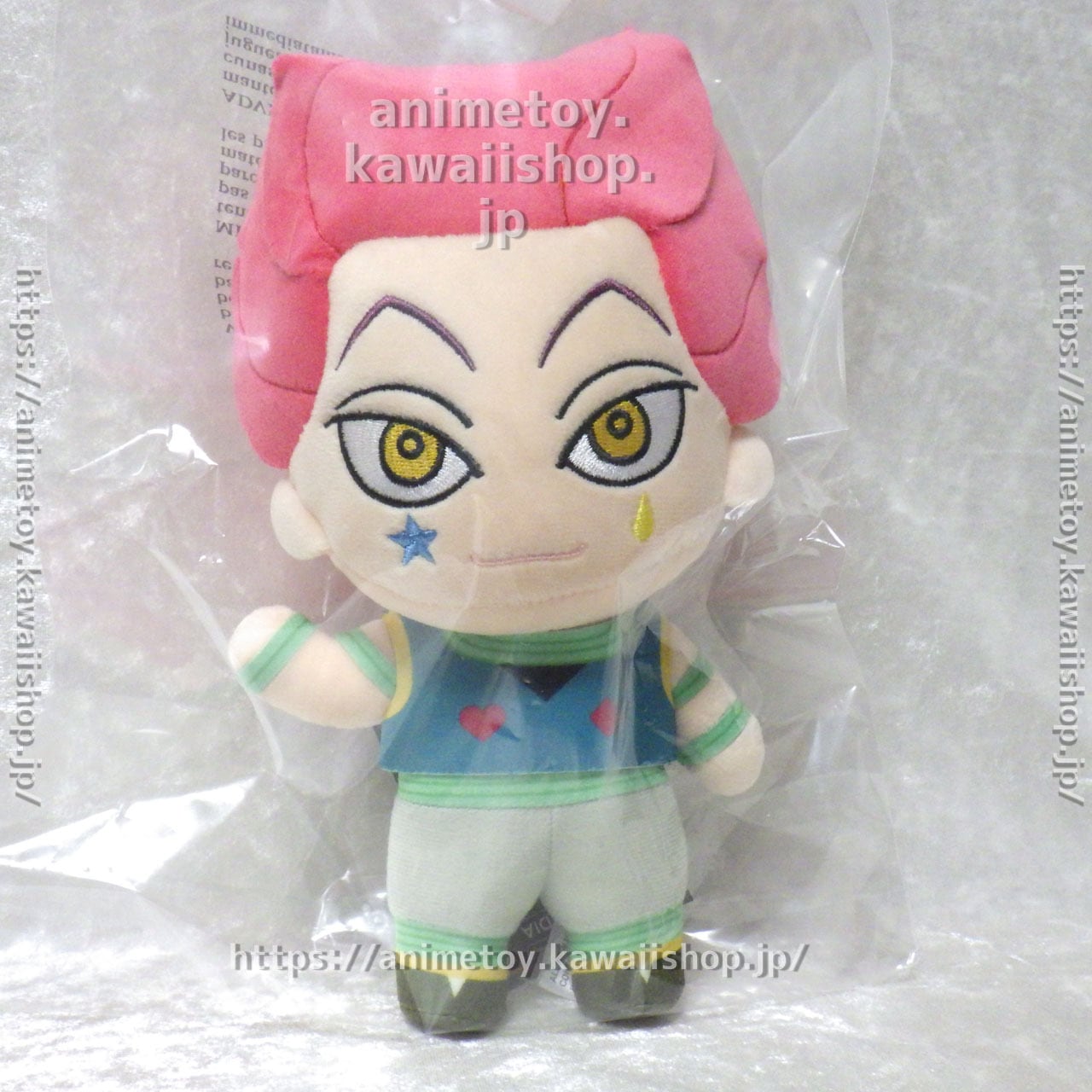 ヒソカ＝モロウぬいぐるみ ハンターハンター HUNTER×HUNTER ヒソカ ぬいぐるみ SD ヒソカ=モロウ