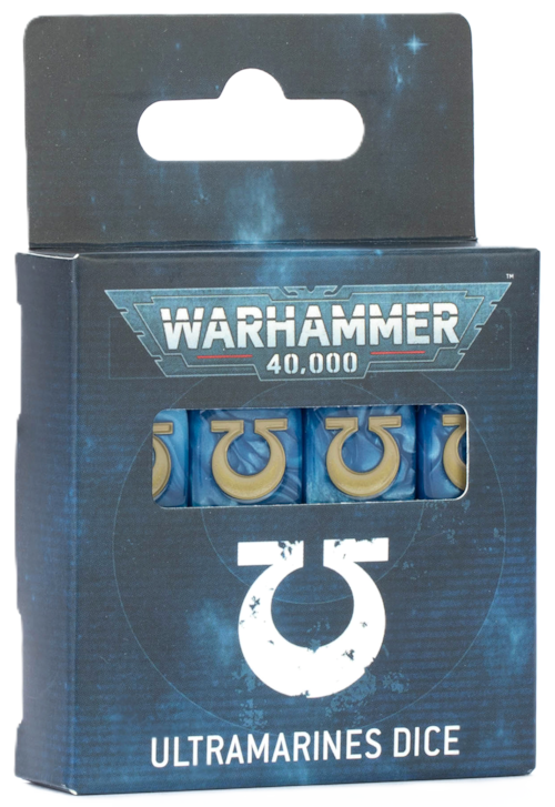 【限定生産】ウルトラマリーン・ダイス	WARHAMMER 40000: ULTRAMARINES DICE