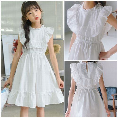 1 165cm ドレス ワンピース フリル 刺繍 ノースリーブ A Dear Child
