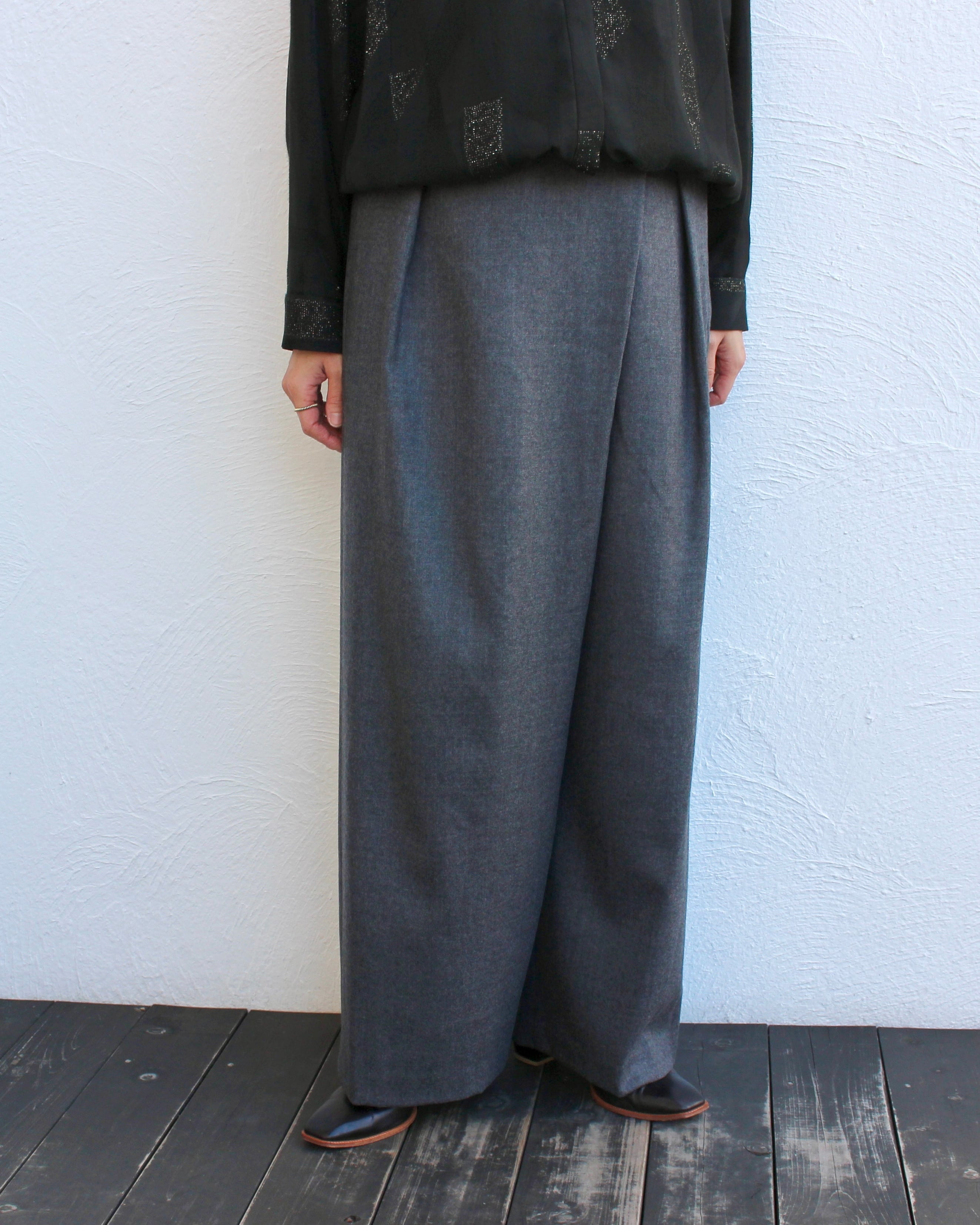 JUNOKAMOTO/wide pants