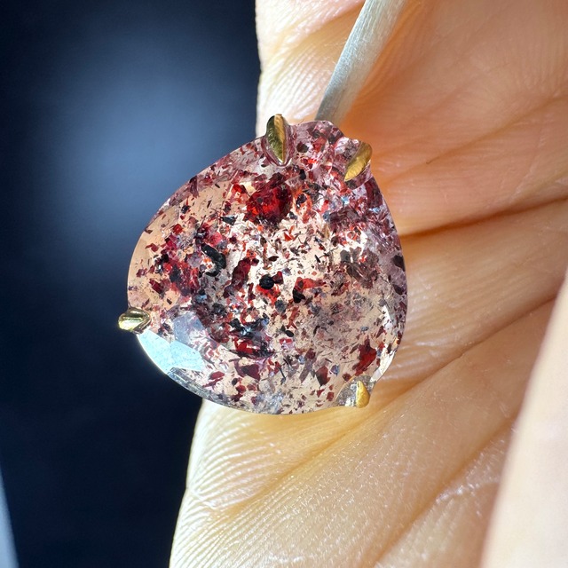 no.A10 レピドクロサイト ペンダントトップ兼ブレスチャーム