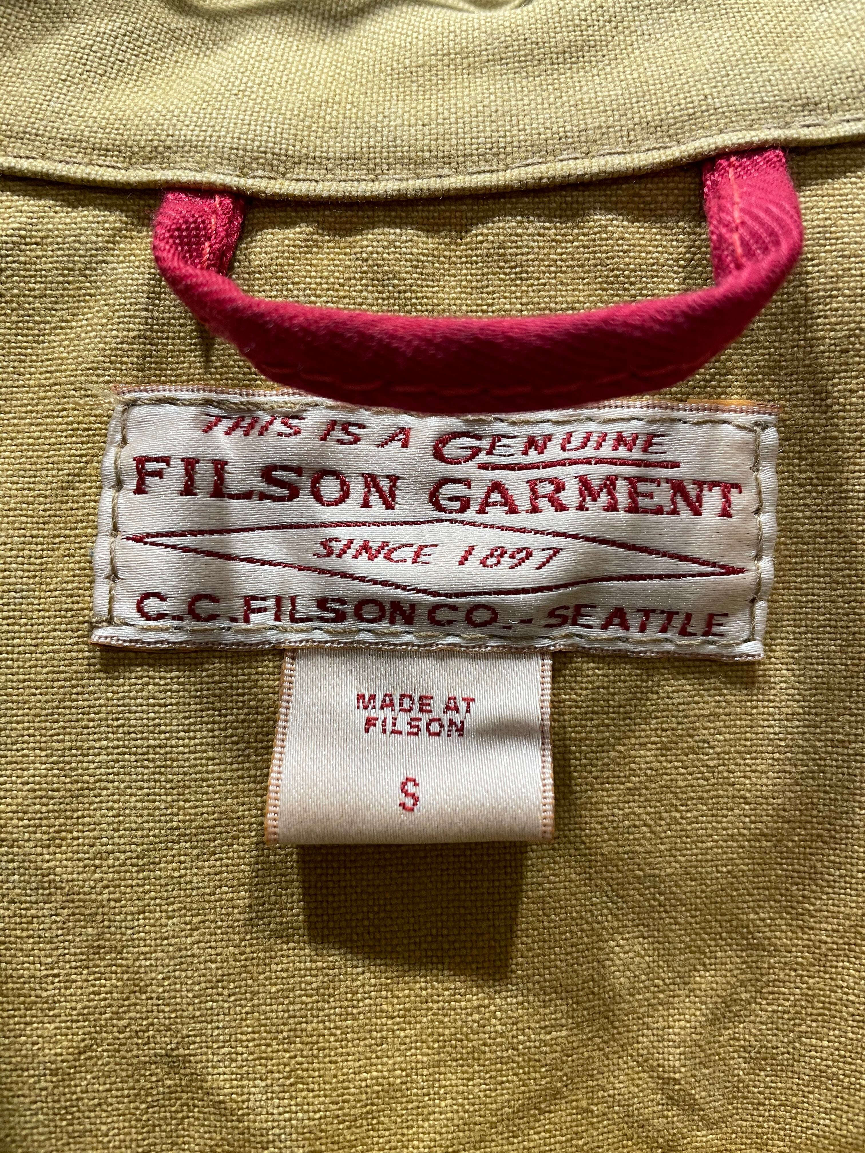 FILSON ダック生地トラッカージャケット USA製 フィルソン FILSON ダック生地トラッカージャケット USA製 フィルソン