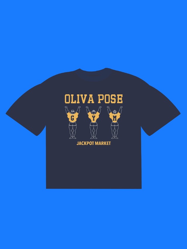 OLIVA POSE Tシャツ　ネイビー