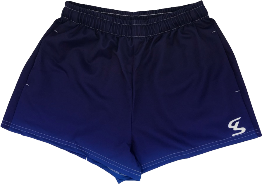 Ladies GS Logo Short Pants (Navy Gradation)