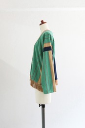 【STEVIE 】PILE STRIPE GOWN