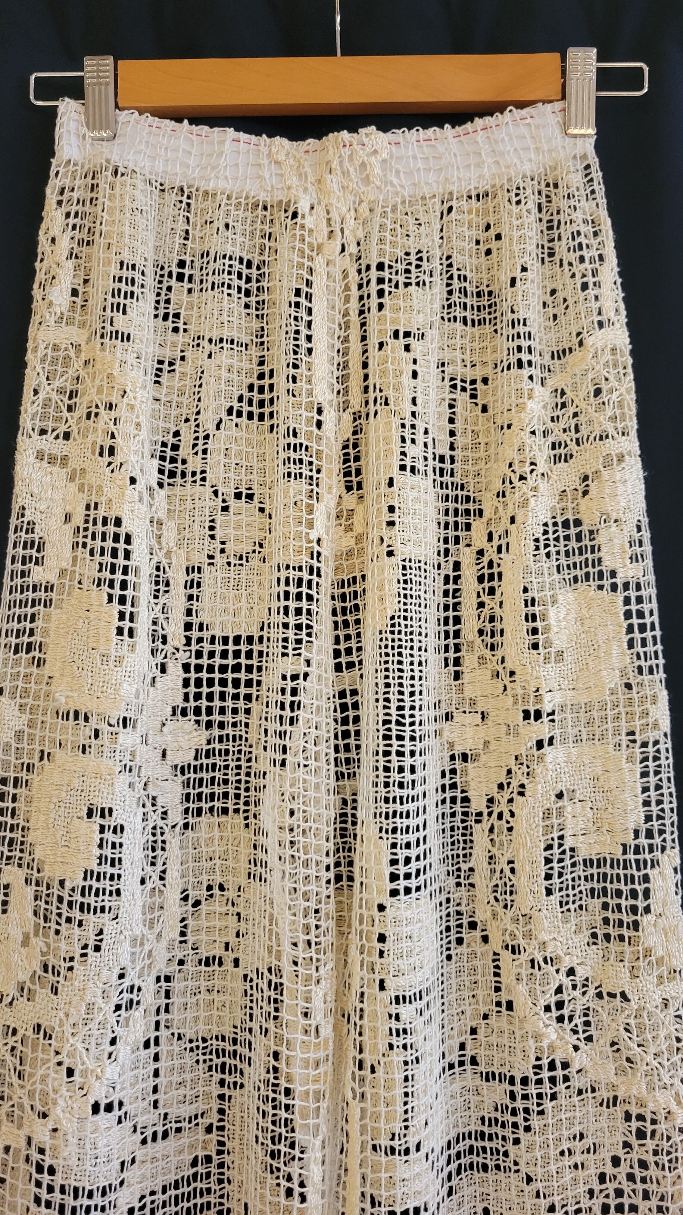 RMPT007 総レース リメイクイージーパンツ | alocasia vintage