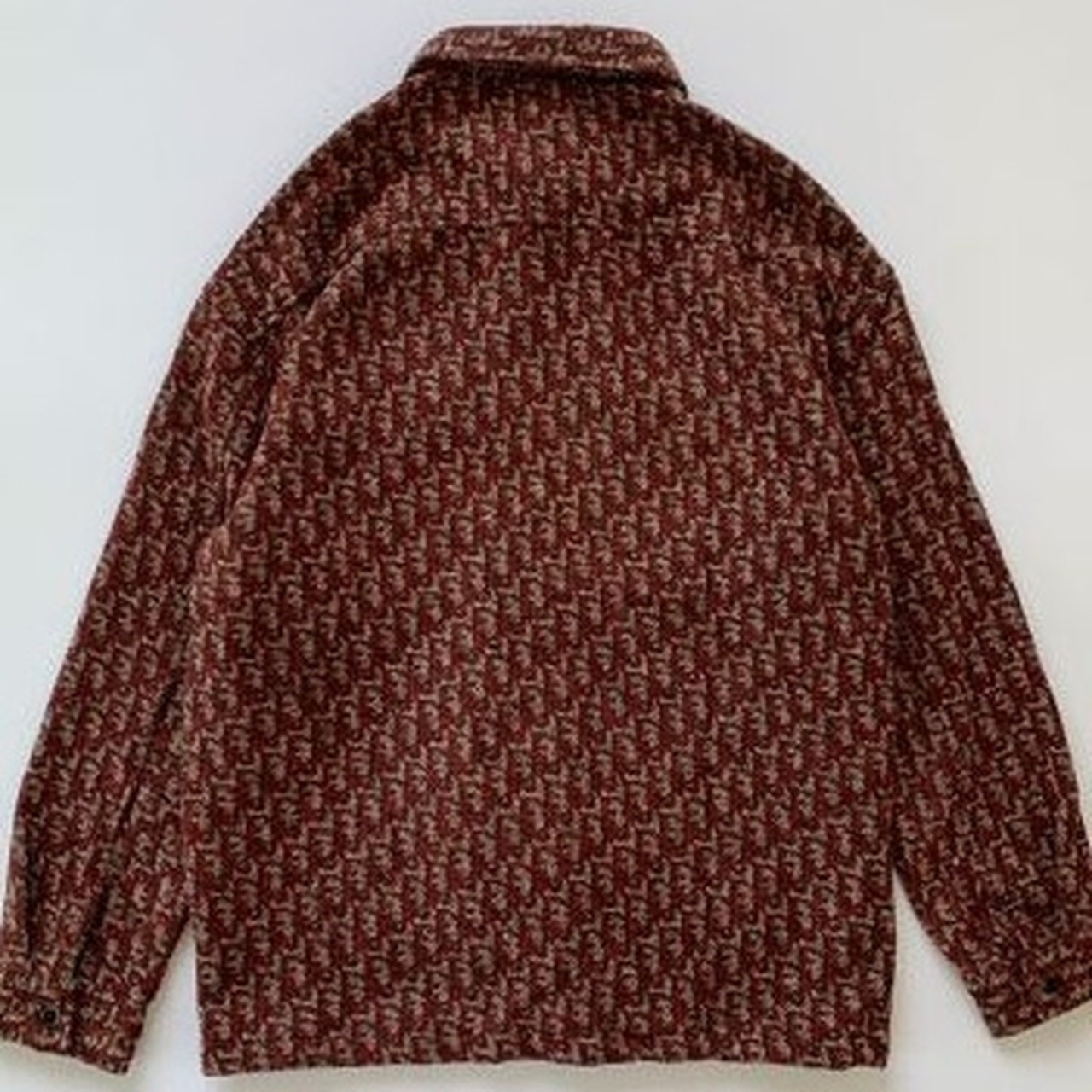 Shirt Color Hip-Length Patch Pocket Long Sleeve Shirt Jacket ◇2color H0850