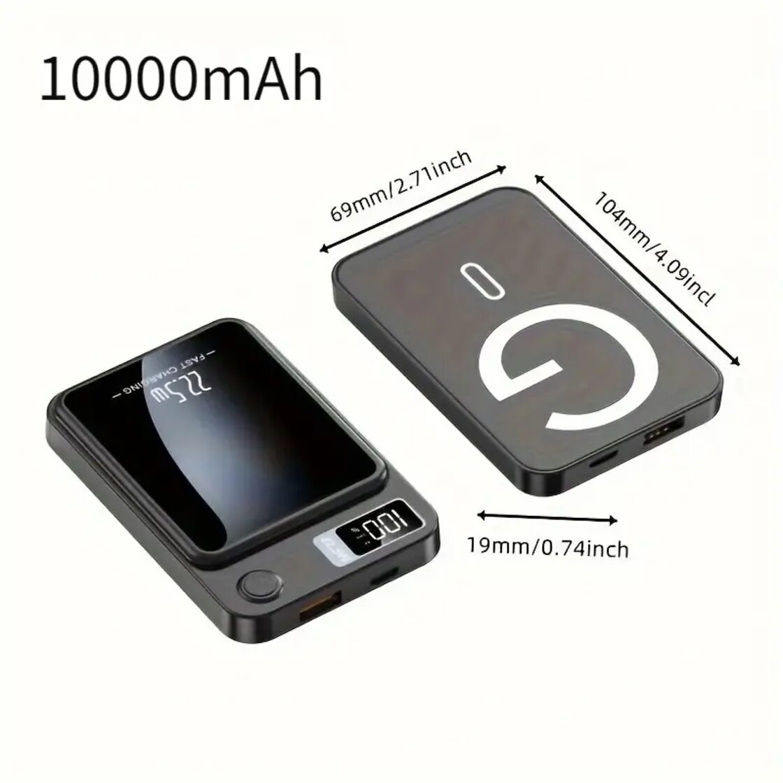 ワイヤレス充電バンク 新しいパターン5000/10000ミリアンペア磁気吸収