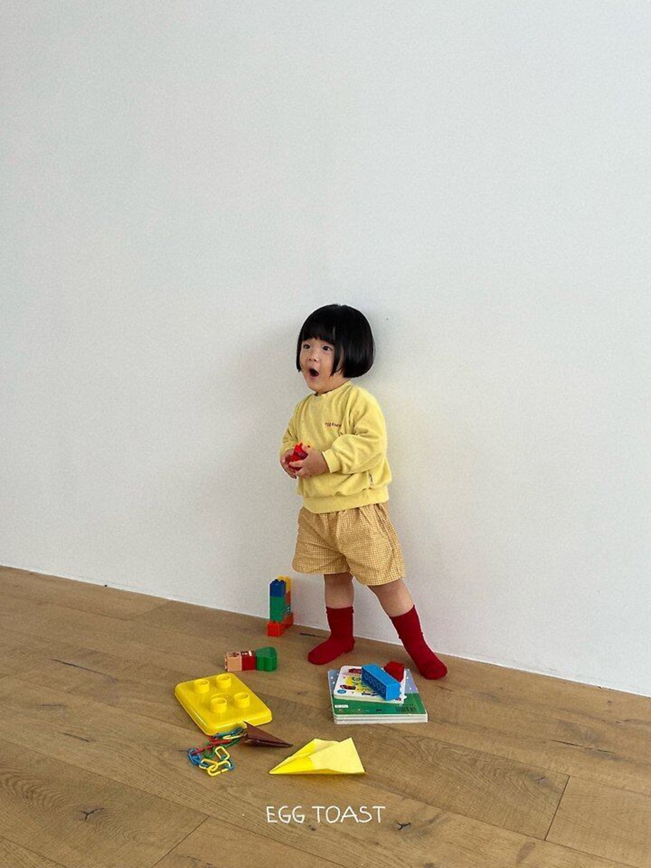 【取寄】EGG TOAST ｜コーデュロイパンツ｜秋服｜韓国子供服｜26/AT