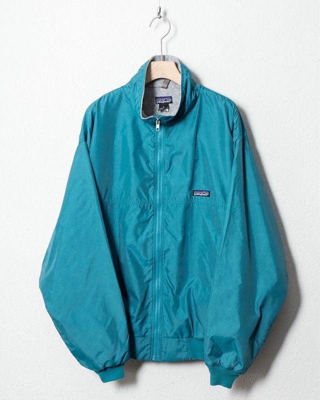"Patagonia" shelled synchilla jacket / COLOR:EMERALD BLUE / SIZE:L