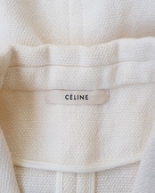 〈CÉLINE by phoebe philo〉Linen chester coat