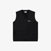 【ANCHOR INC.】LOGO NYLON ZIP VEST