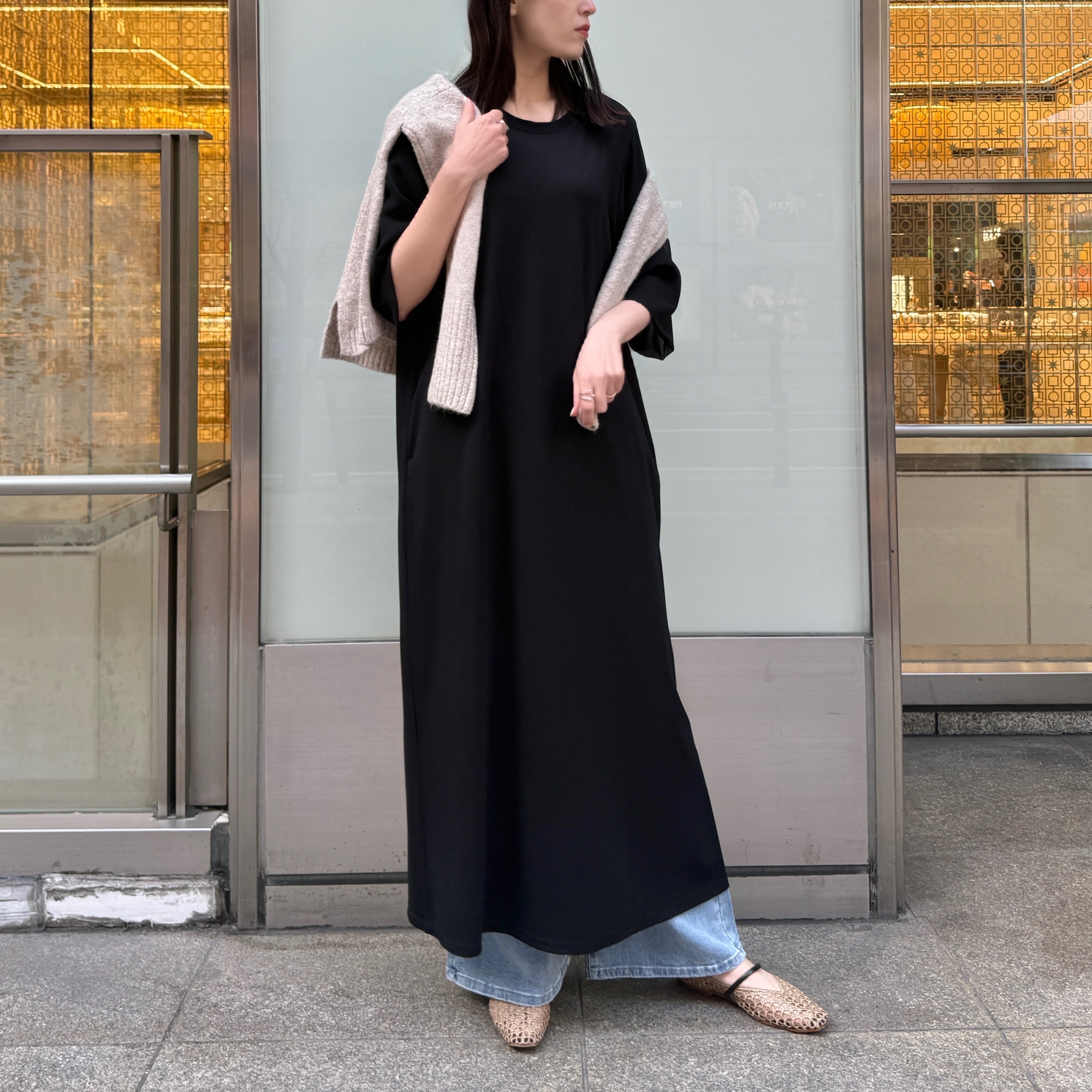 Maison Margiela ワンピース 袖シアー切り替え 袖シアーワンピース | トワミーオンラインショップ