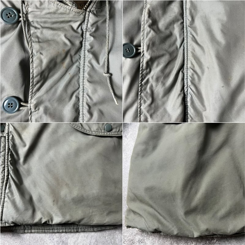 雰囲気系 70s 71年製 USAF 米軍実物 リアル コヨーテファー N-3B