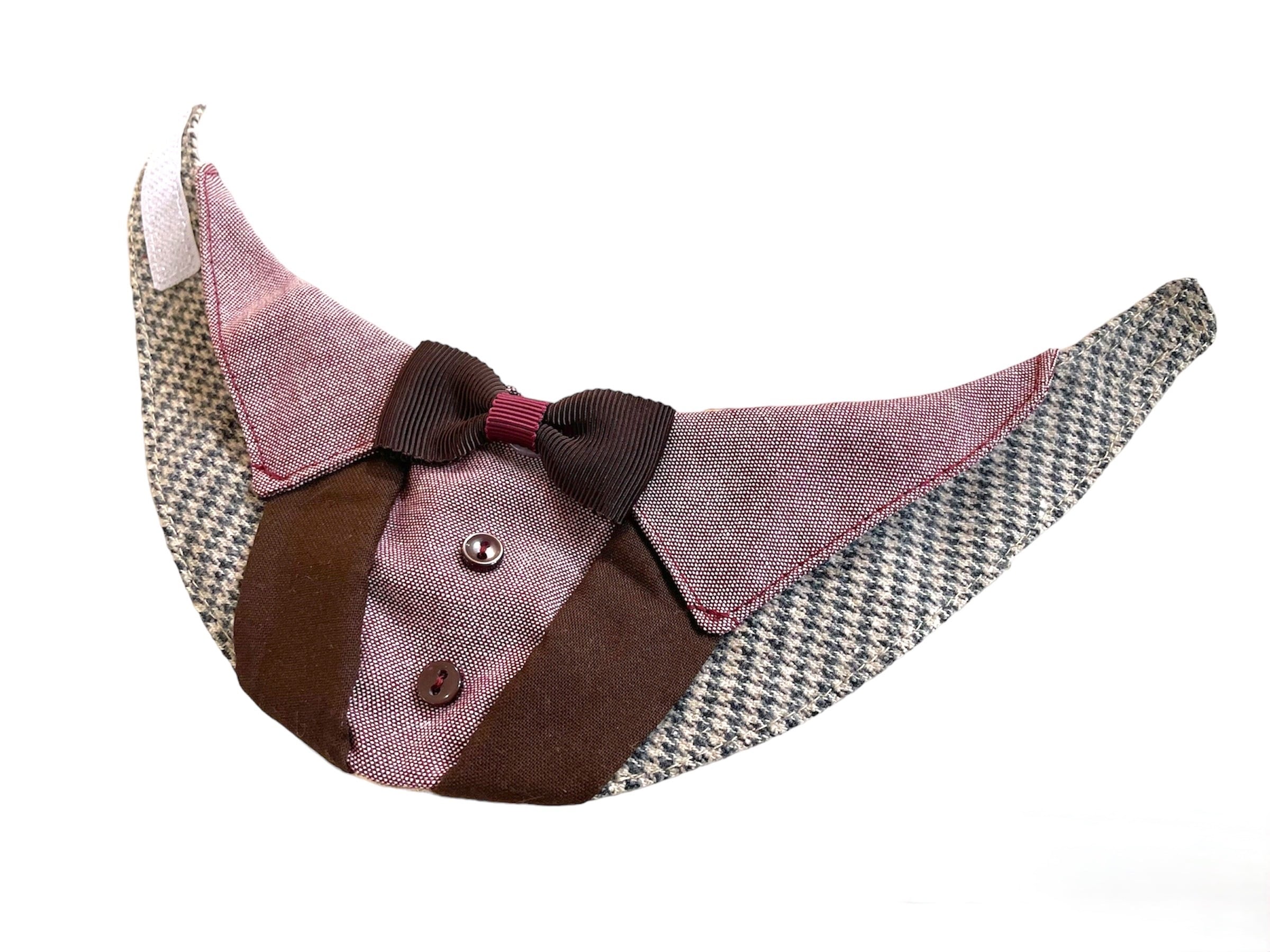 グレンチェック/brown