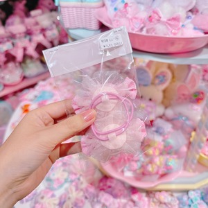 【R38】52-4キャンディツインチュールヘアゴム