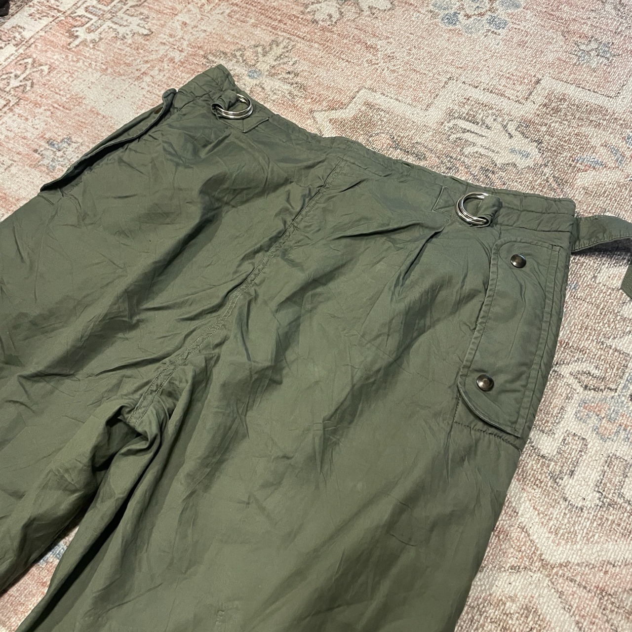 80〜90s / French Army Military / military over pants