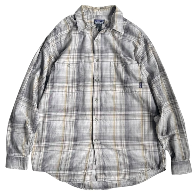 patagonia ombre check shirt "MADE IN PORTUGAL"